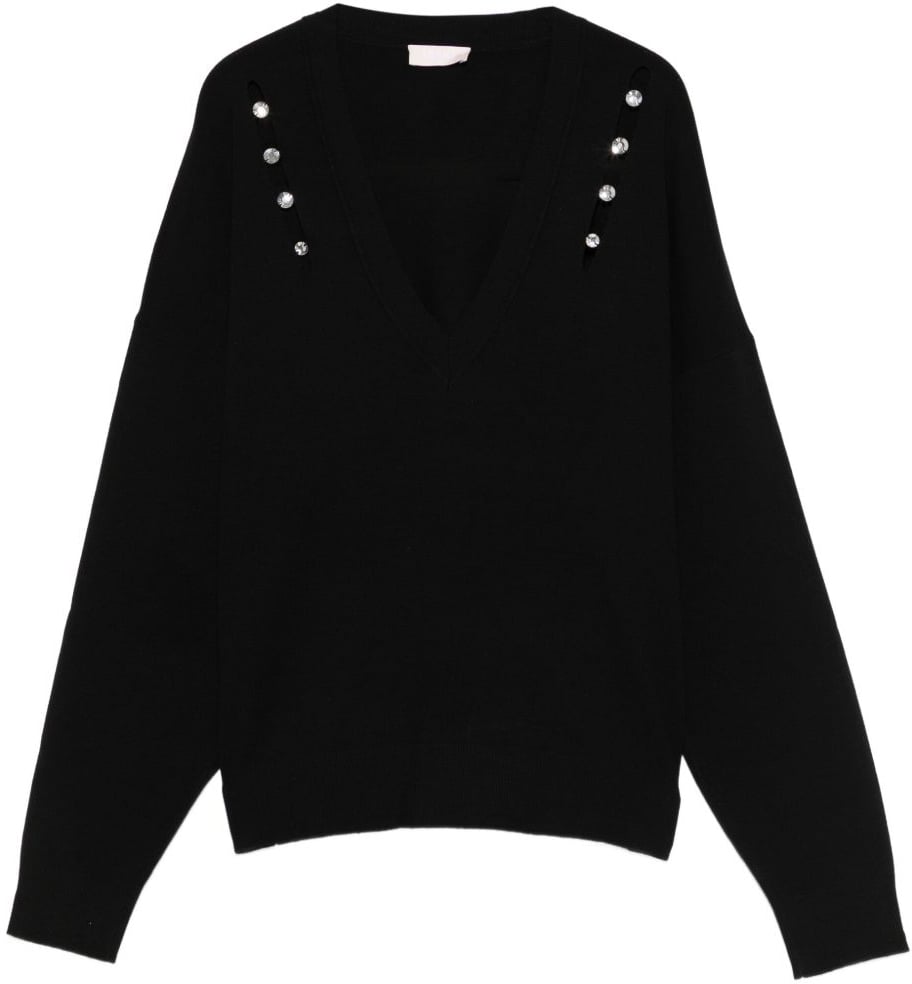 Liu Jo Sweaters Black Zwart