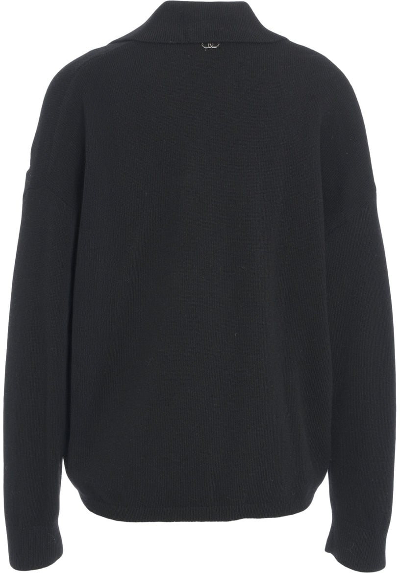 Liu Jo Sweater with cut-outs Zwart