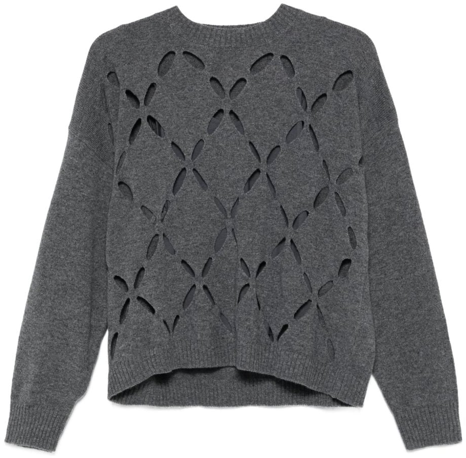 Liu Jo Sweaters Grigio Med Melange Grijs