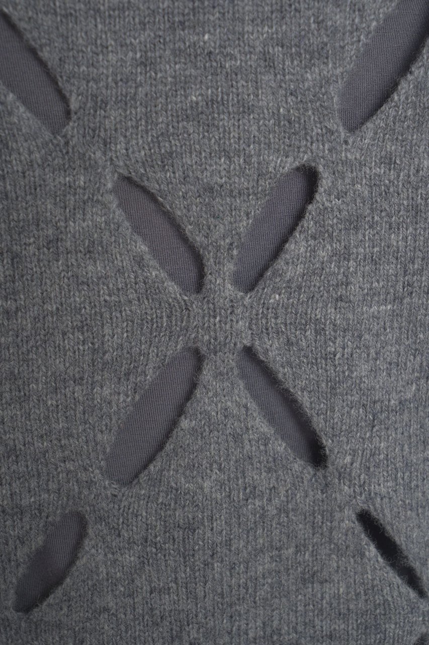 Liu Jo Sweater with cut-outs Beige
