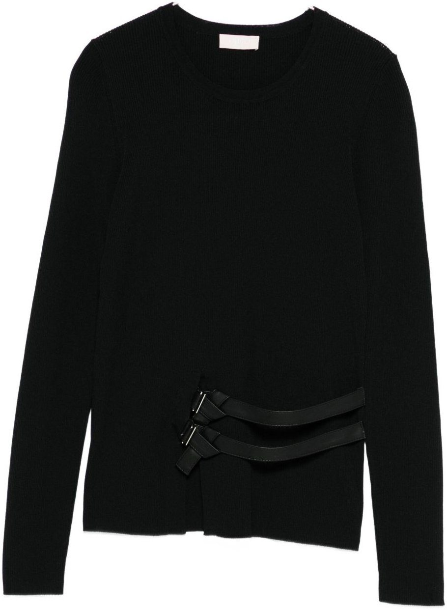 Liu Jo Sweaters Black Zwart