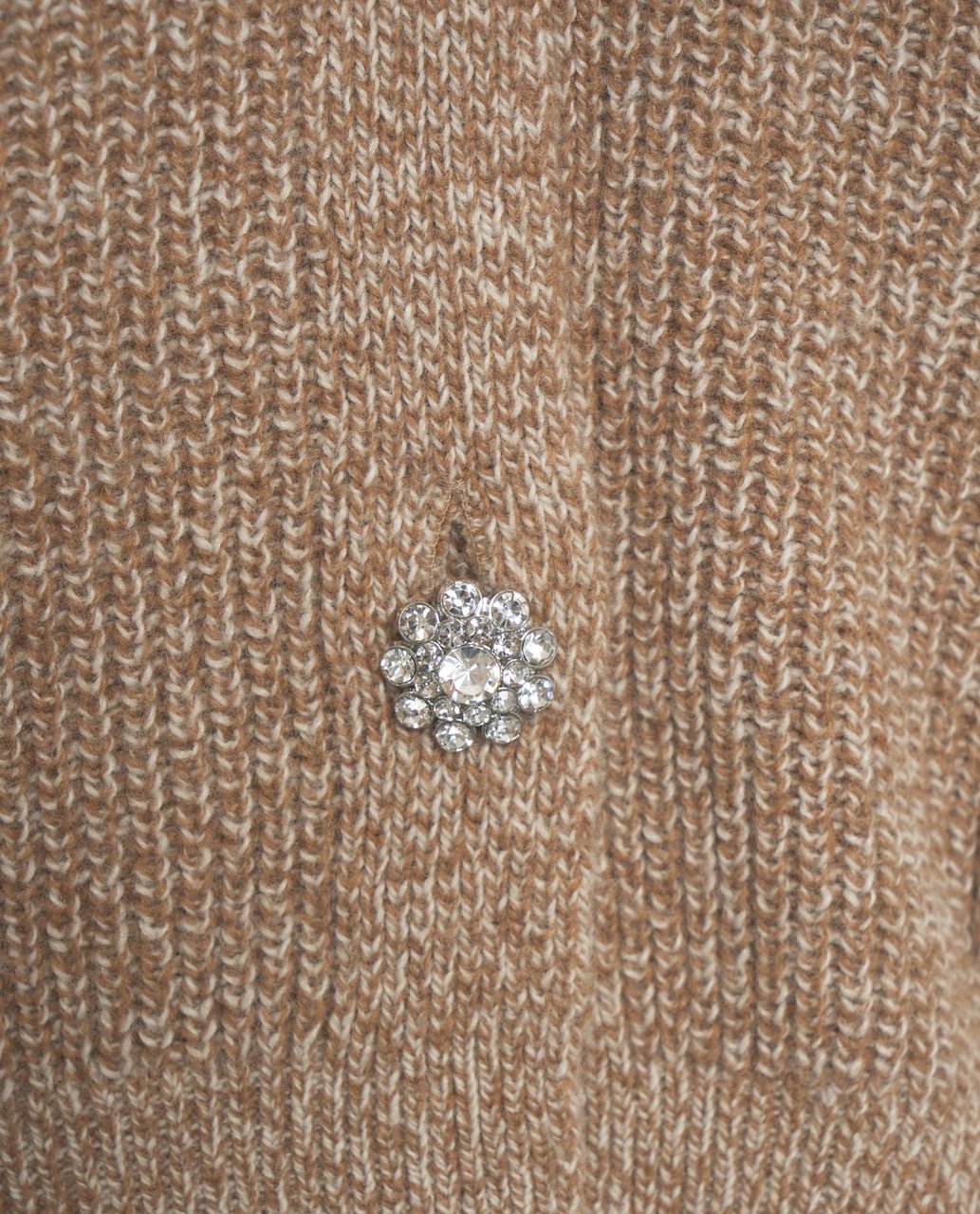 Liu Jo Cardigan with decorative buttons Beige