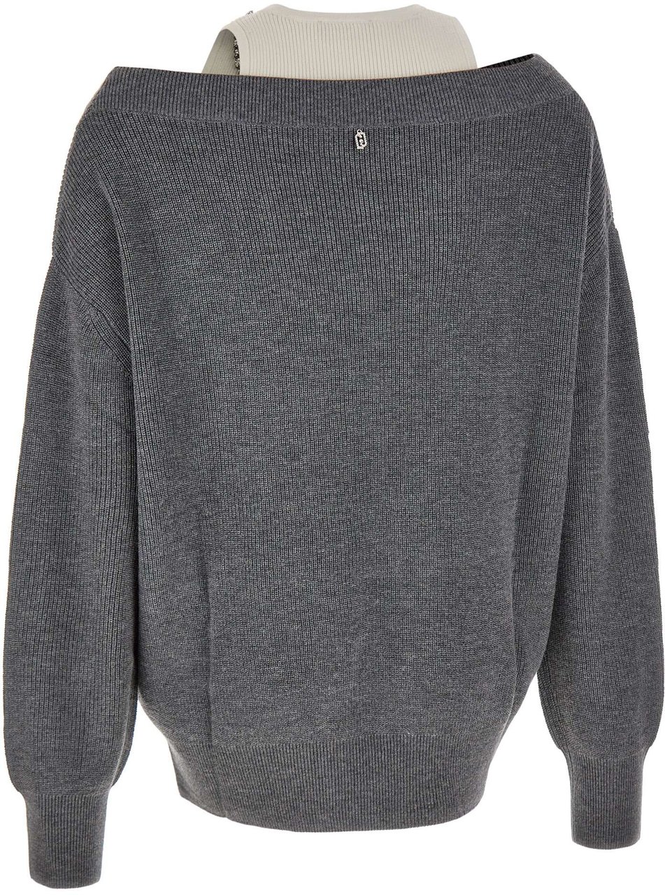 Liu Jo Sweaters Grey Grijs