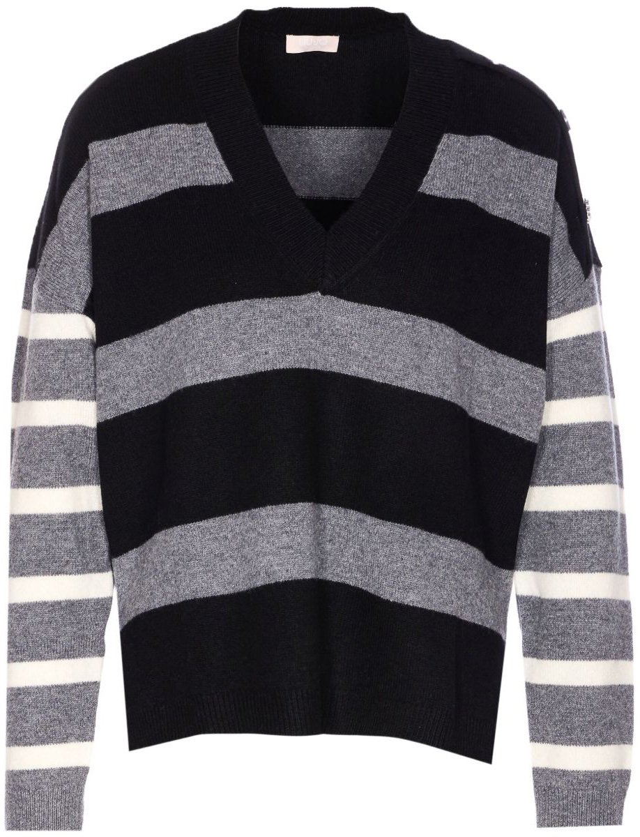 Liu Jo Sweaters Black Zwart