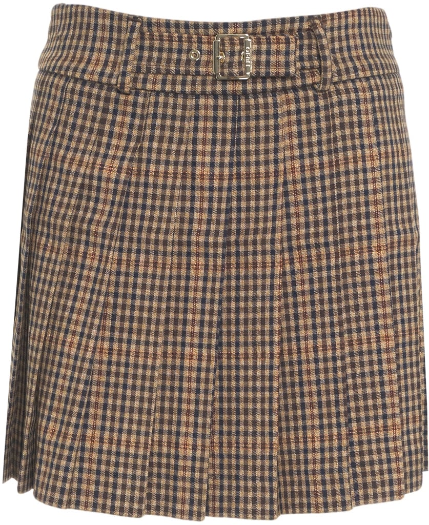 Liu Jo Pleated skirt Bruin