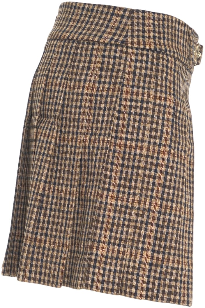 Liu Jo Pleated skirt Bruin