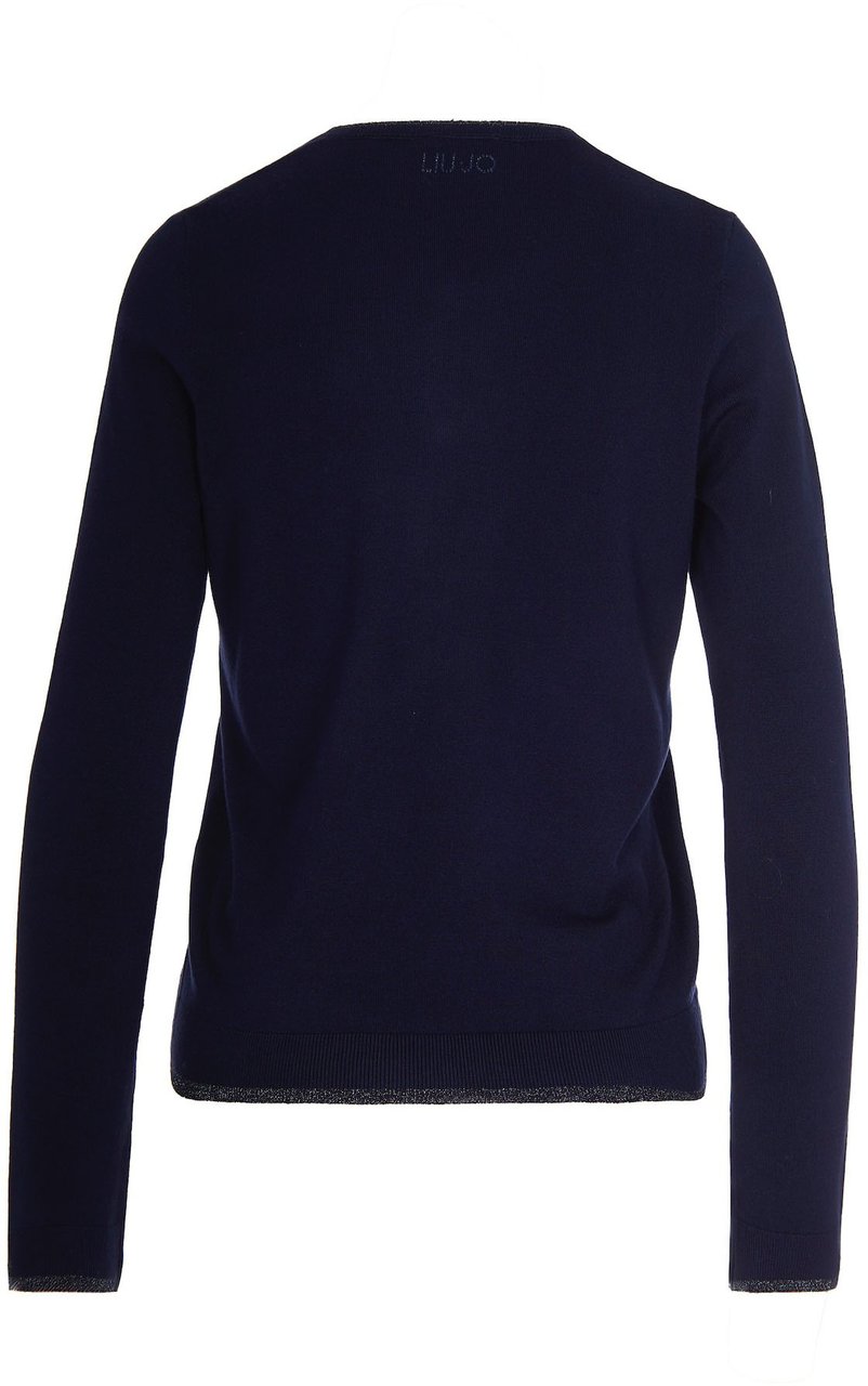 Liu Jo Sweaters Navel Blue Blauw