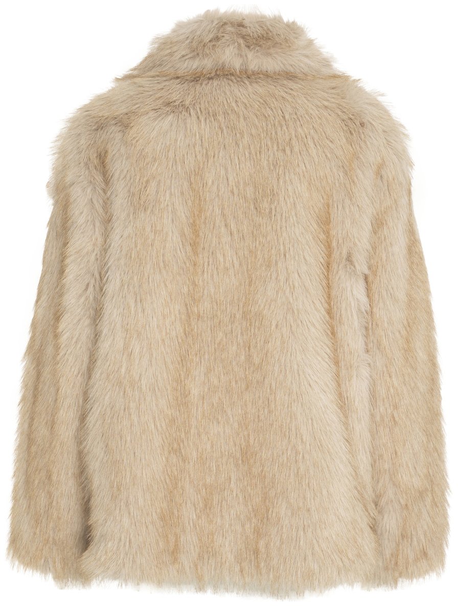 Liu Jo Cappotto in ecopelliccia Beige