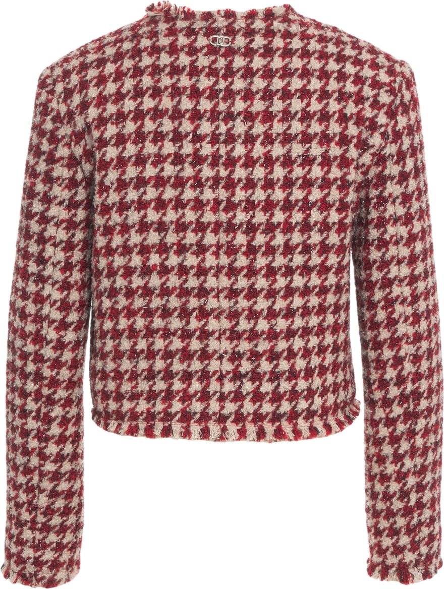 Liu Jo Bouclé jacket Rood