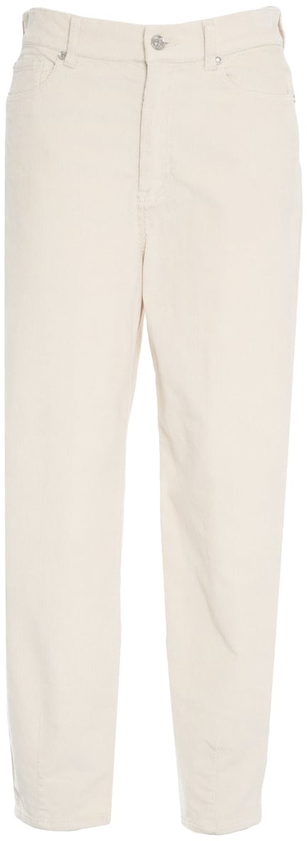 Liu Jo Pantaloni in velluto a coste Wit