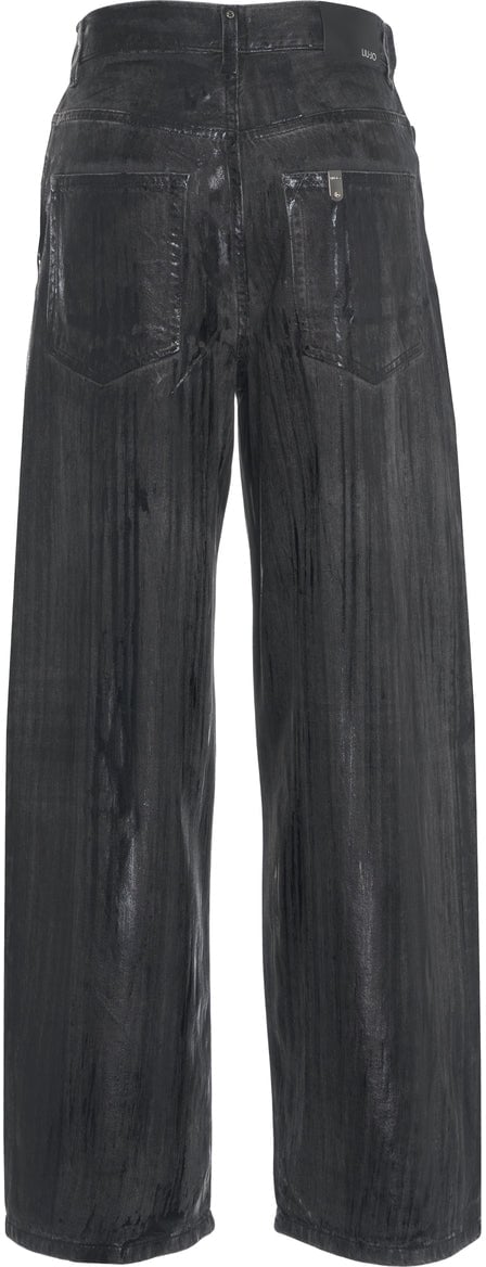 Liu Jo Wide leg jeans Zwart