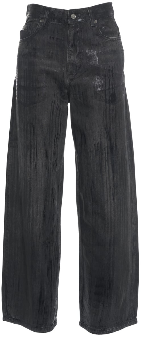 Liu Jo Jeans wide leg Zwart