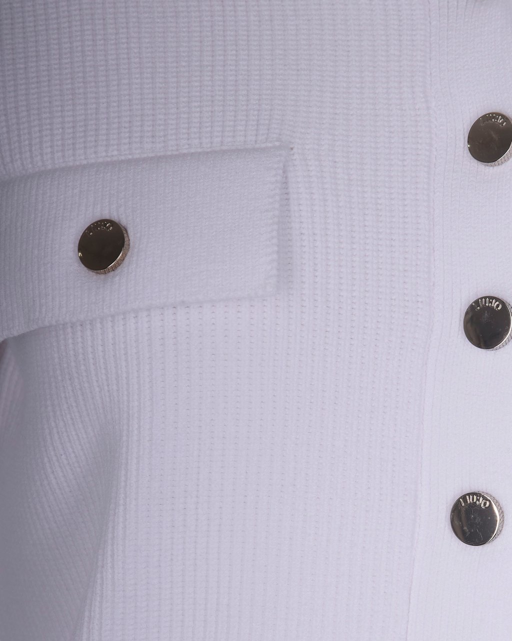 Liu Jo Sweaters Bianco Lana Wit