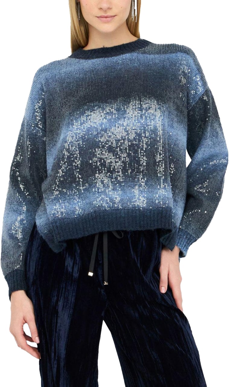 Liu Jo Sweaters Blue Blauw