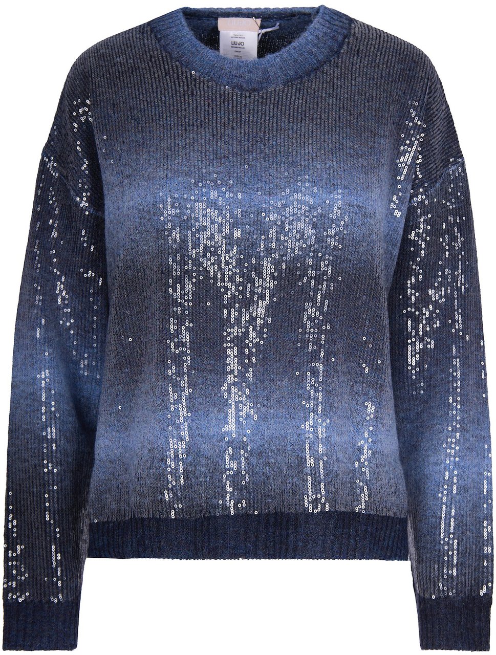 Liu Jo Sweaters Blue Shaded Blauw