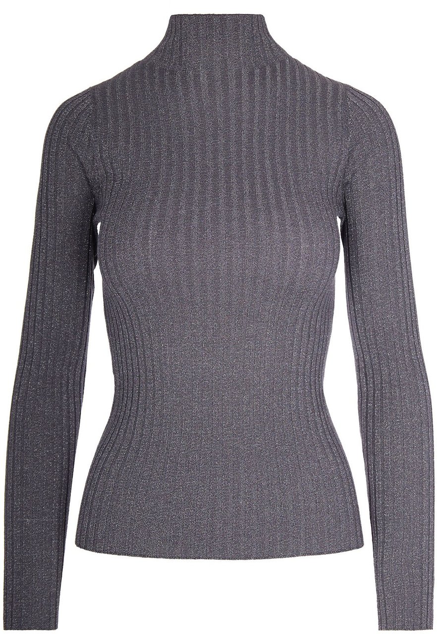 Liu Jo Sweaters Antracite Met Donkergrijs