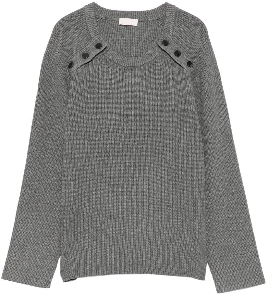 Liu Jo Sweaters Grigio Med Melange Grijs