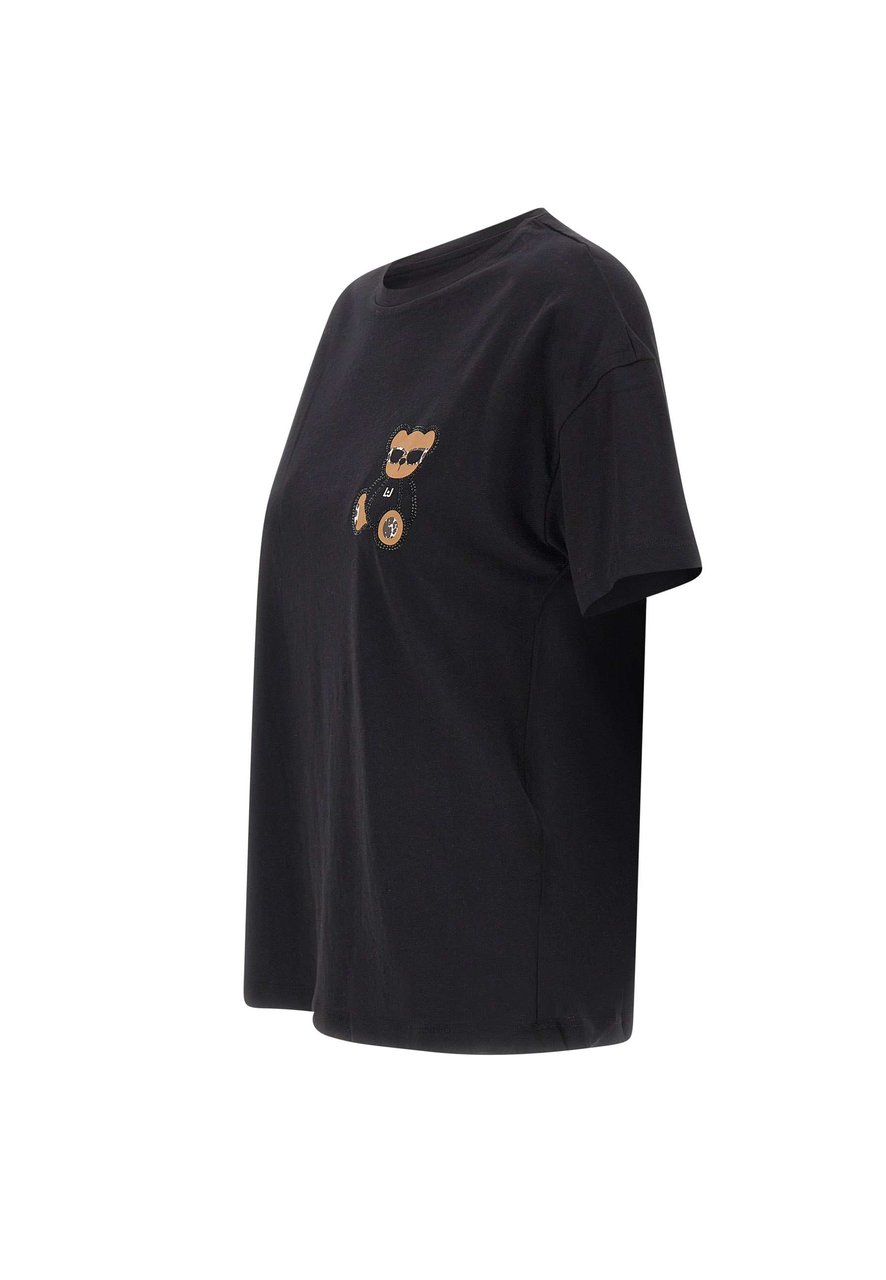Liu Jo T-Shirts And Polos Black Zwart