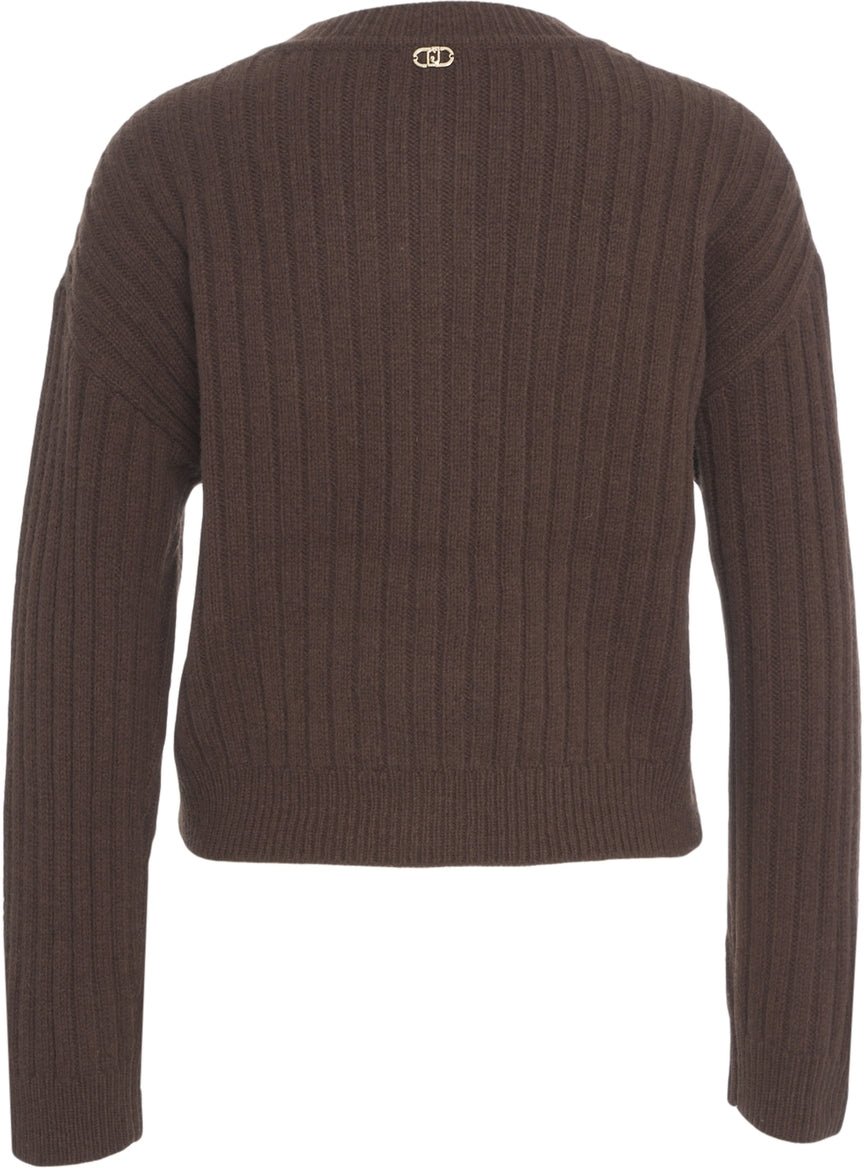 Liu Jo Cardigan with jewel buttons Bruin
