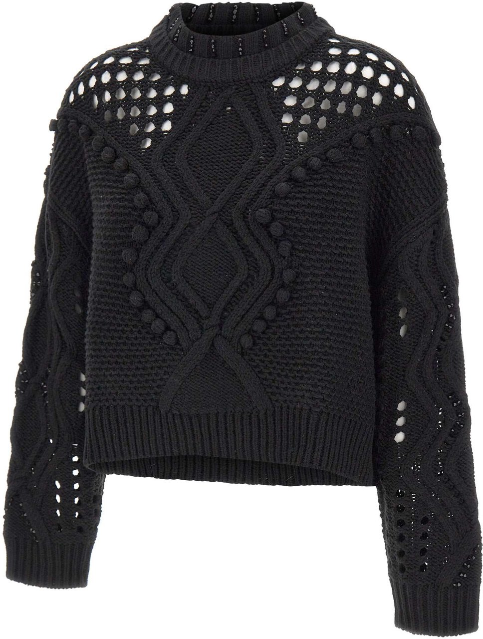 Liu Jo Sweaters Black Zwart