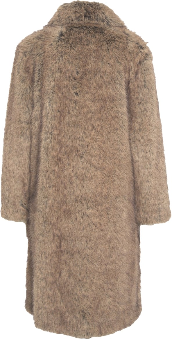 Liu Jo Faux fur coat Bruin