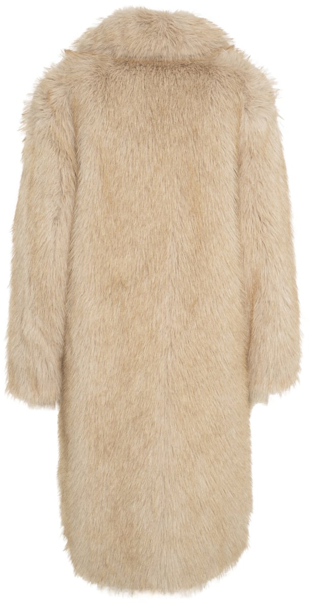 Liu Jo Cappotto in ecopelliccia Beige