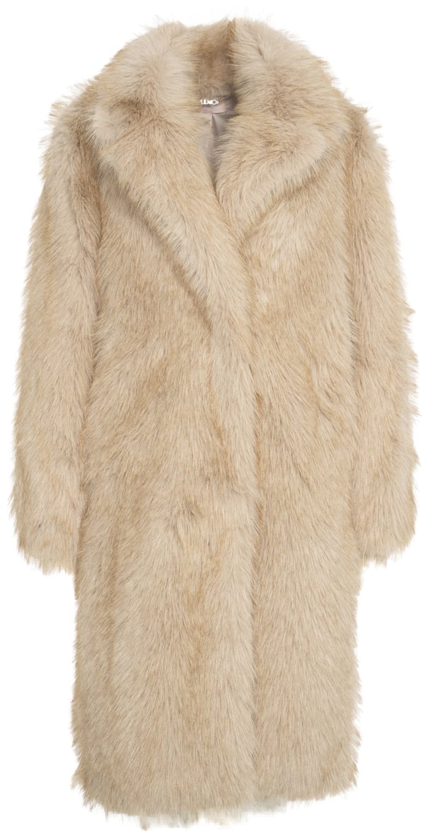 Liu Jo Cappotto in ecopelliccia Beige