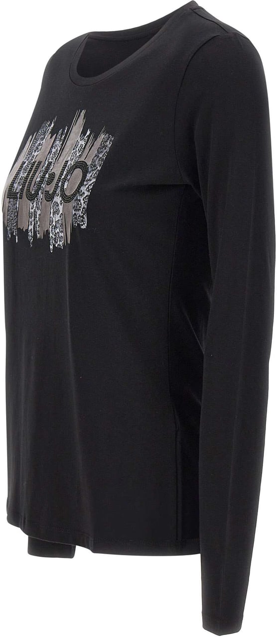 Liu Jo T-Shirts And Polos Black Zwart