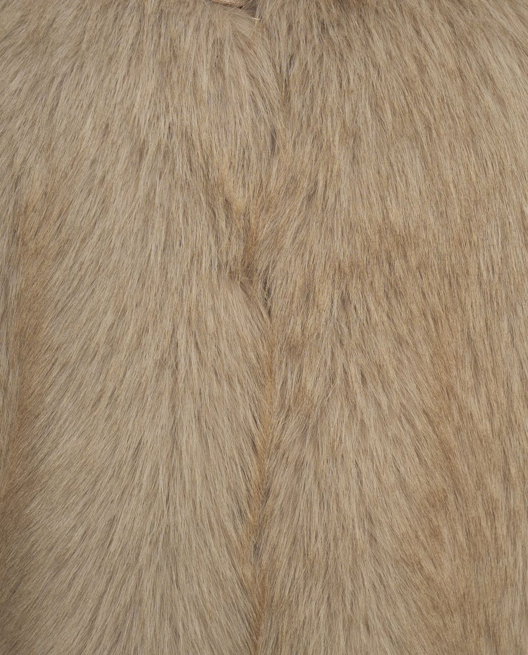 Liu Jo Faux fur vest Beige