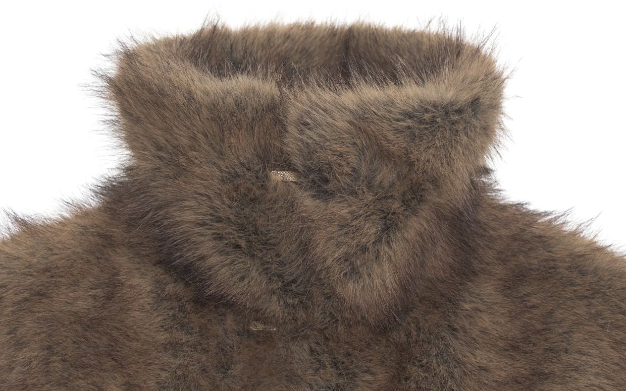 Liu Jo Faux fur vest Bruin