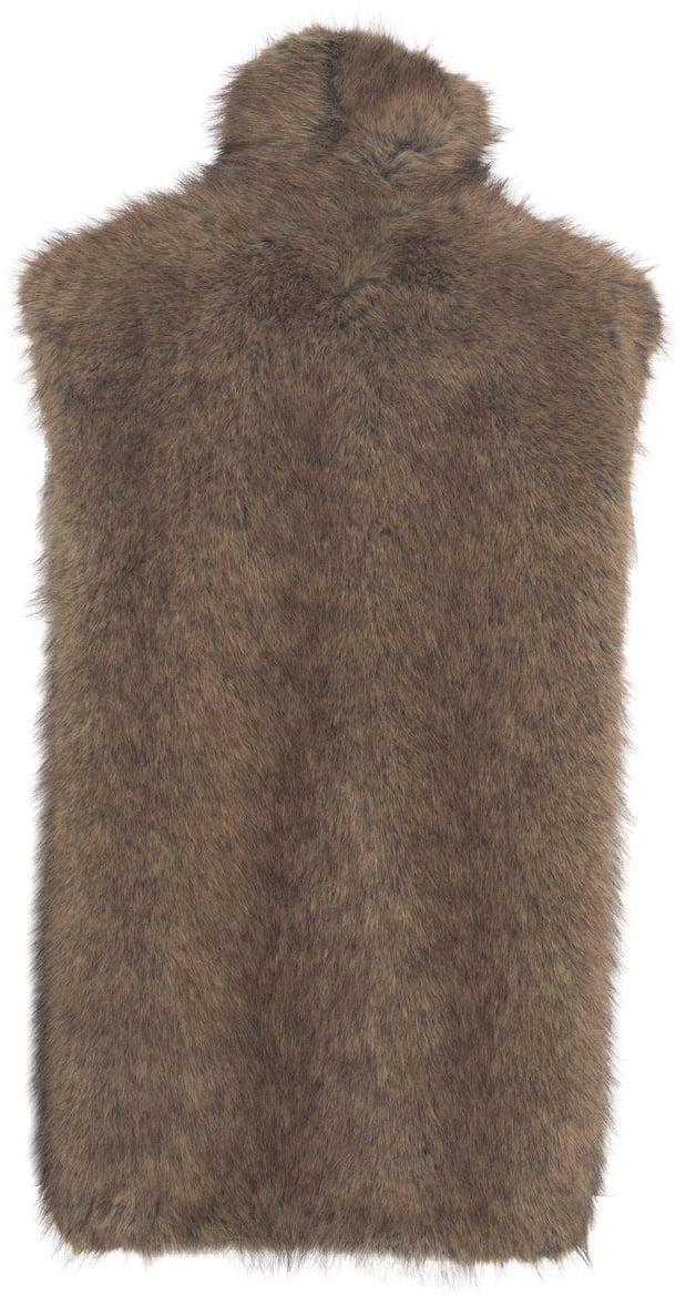 Liu Jo Faux fur vest Bruin