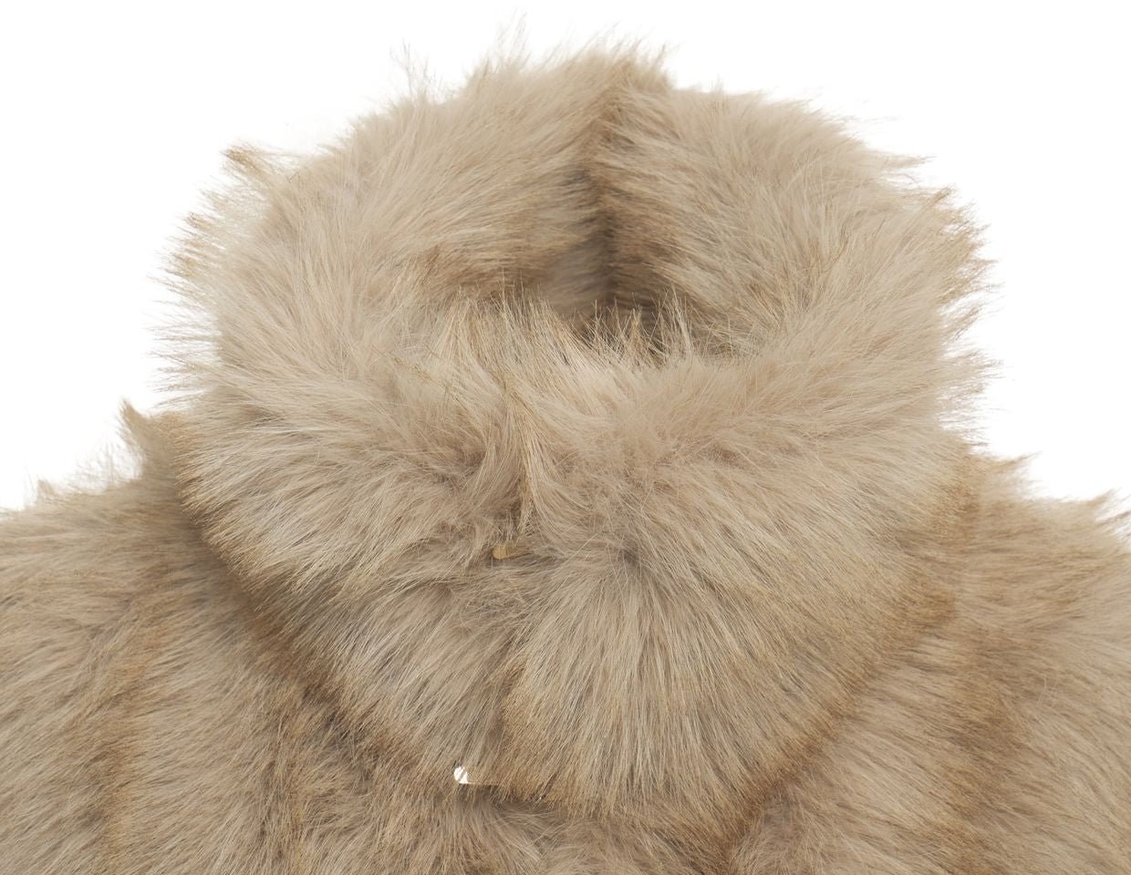 Liu Jo Faux fur vest Beige