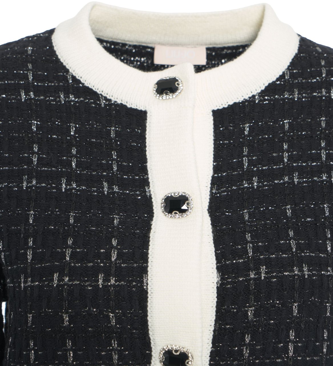 Liu Jo Tweed jacket Zwart