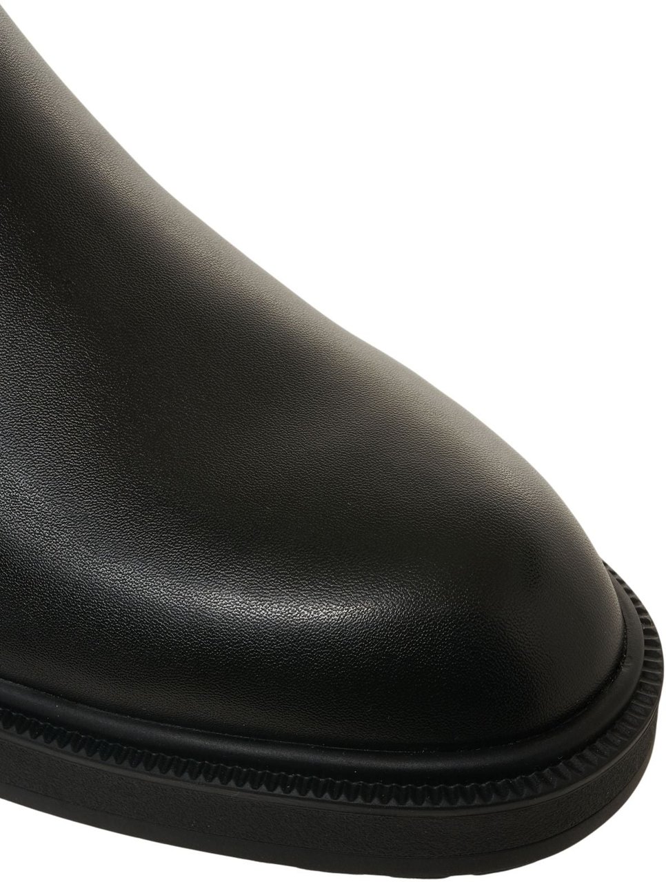 Liu Jo Smooth leather boots Zwart