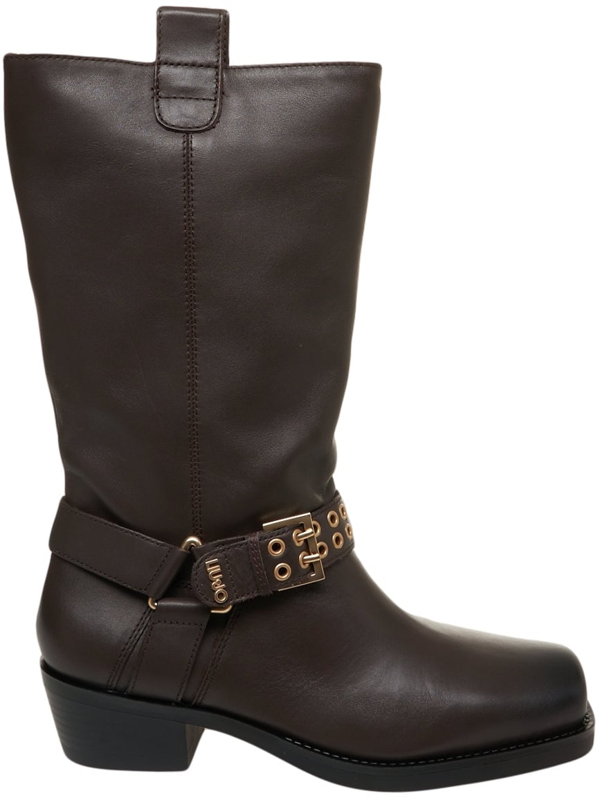Liu Jo Leather texan boots Bruin