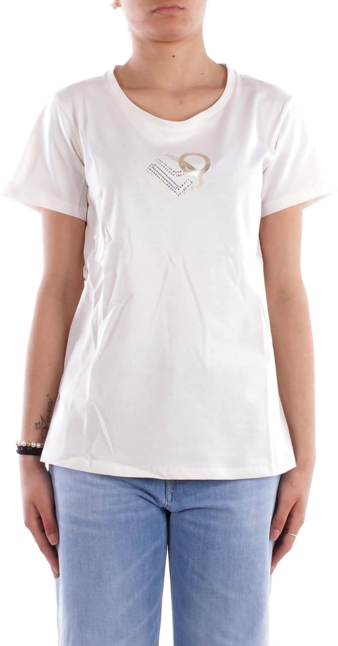 Liu Jo T-Shirts And Polos White Milk Wit