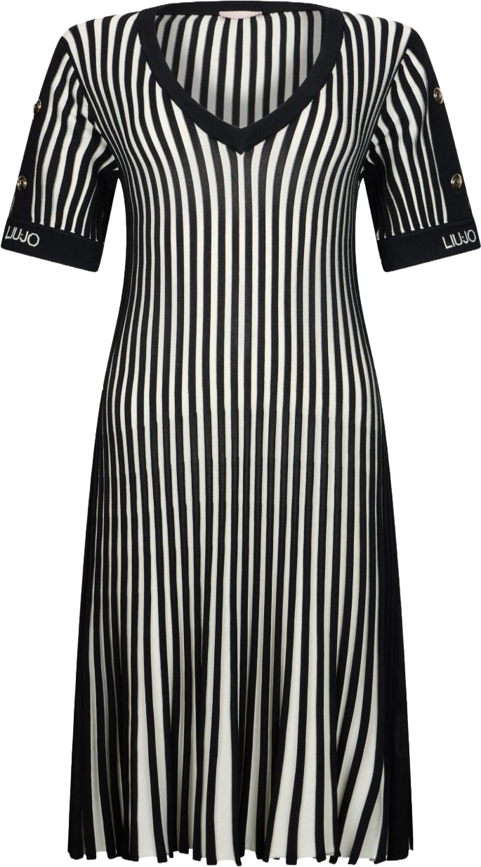 Liu Jo Dresses Nero Zwart