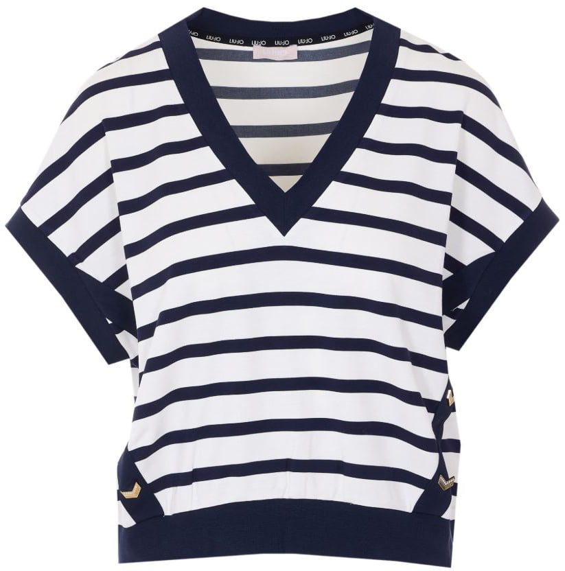 Liu Jo Sweaters Whmilkntblue Sky Divers