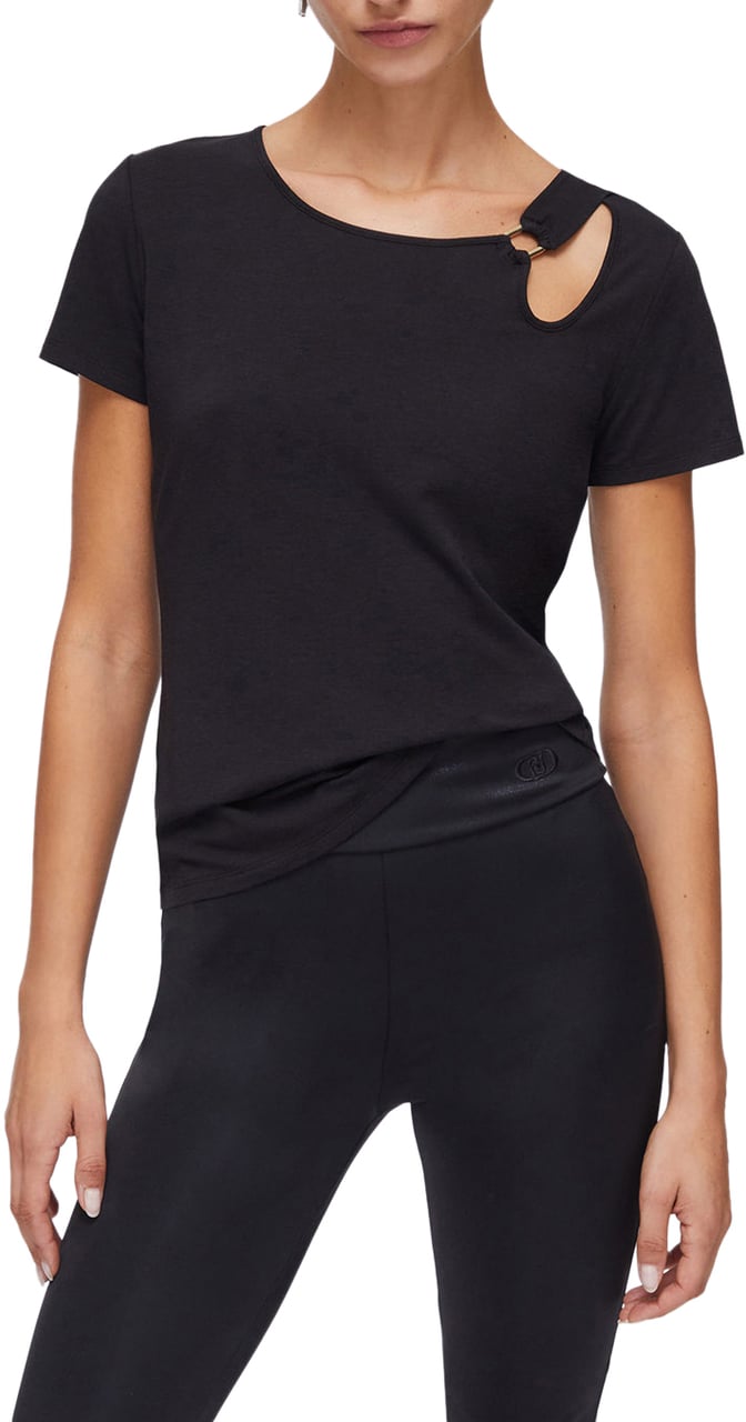 Liu Jo T-Shirts And Polos Black Zwart