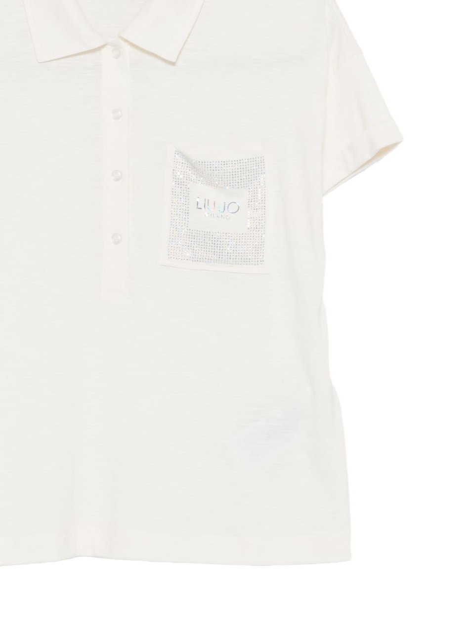 Liu Jo T-Shirts And Polos White Milk Wit