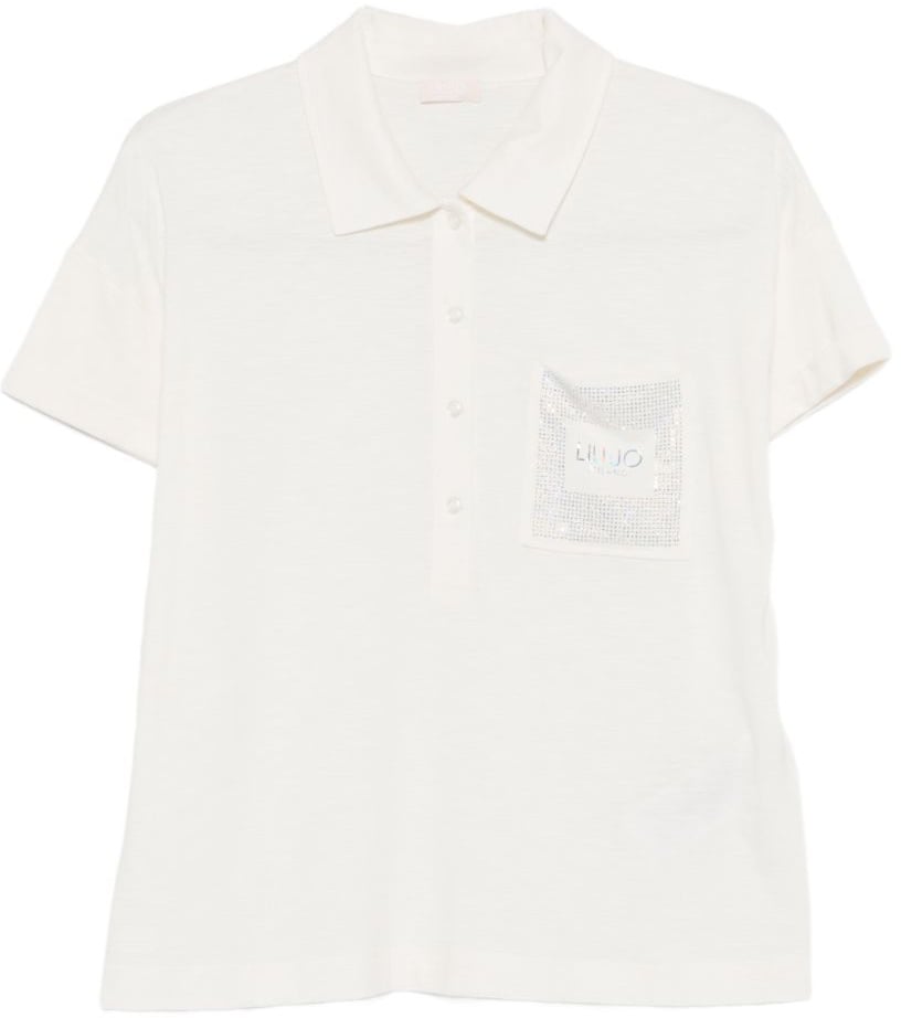 Liu Jo T-Shirts And Polos White Milk Wit