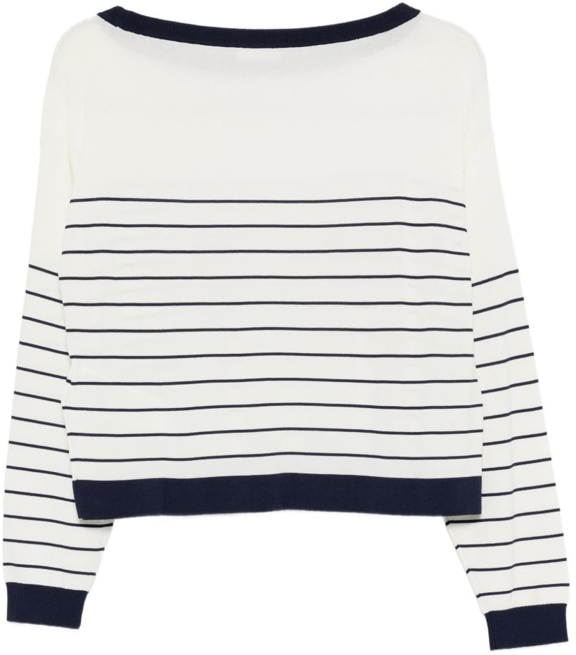 Liu Jo Sweaters Whmilkntblue Sky Divers