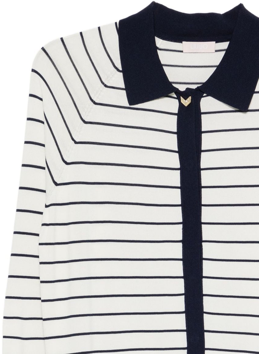 Liu Jo Sweaters Whmilkntblue Sky Divers