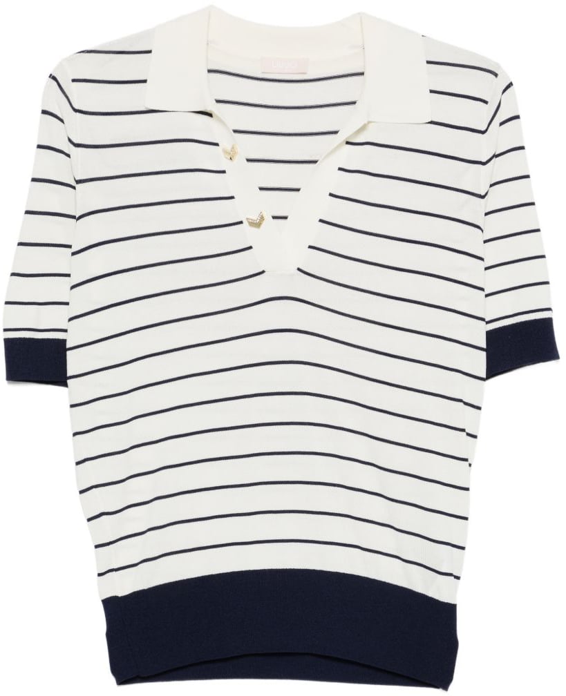 Liu Jo Sweaters Whmilkntblue Sky Divers