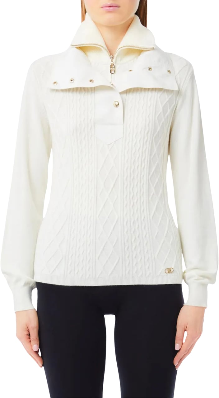 Liu Jo Sweaters White Wit