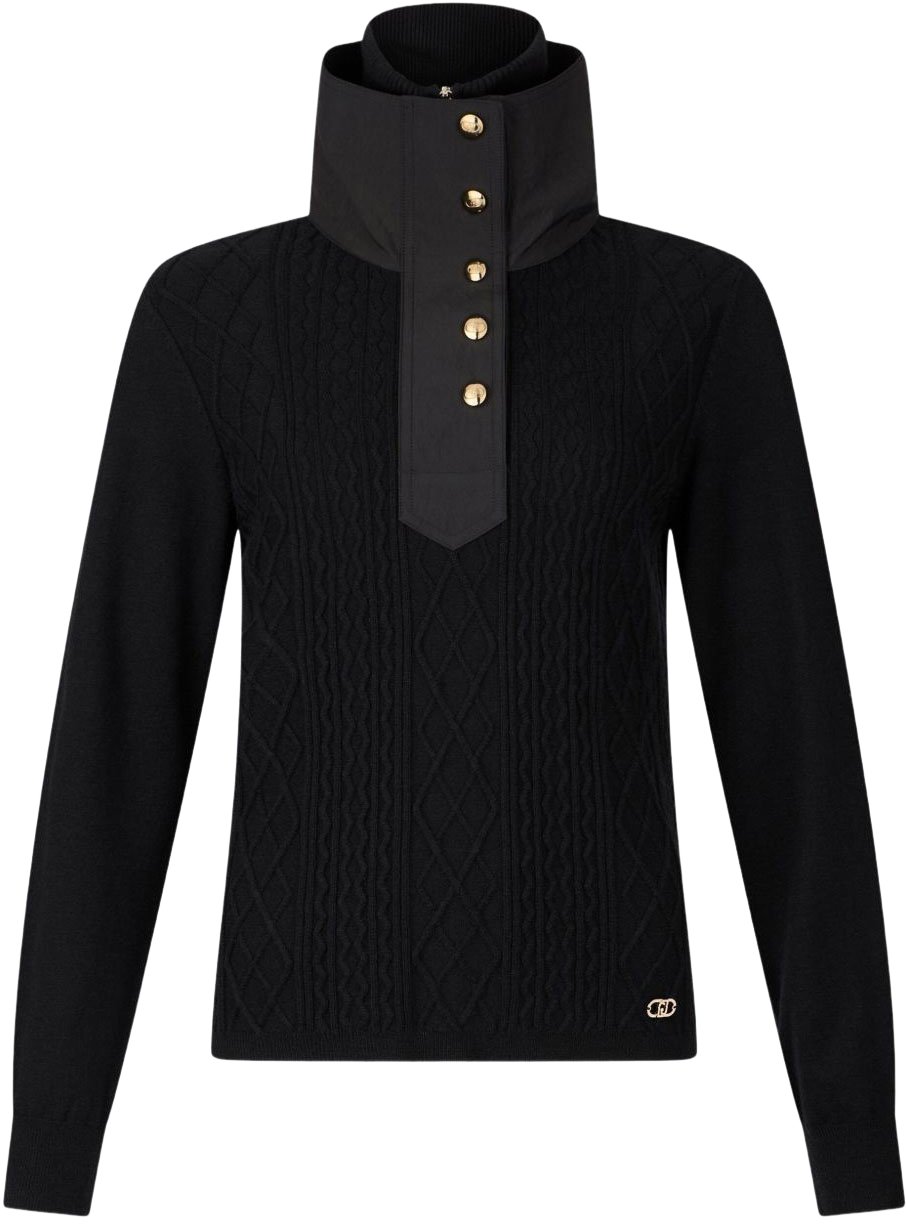 Liu Jo Sweaters Black Zwart