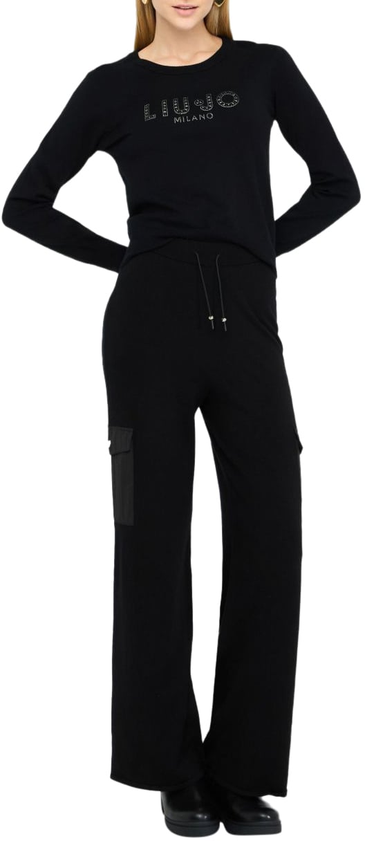 Liu Jo Trousers Black Zwart