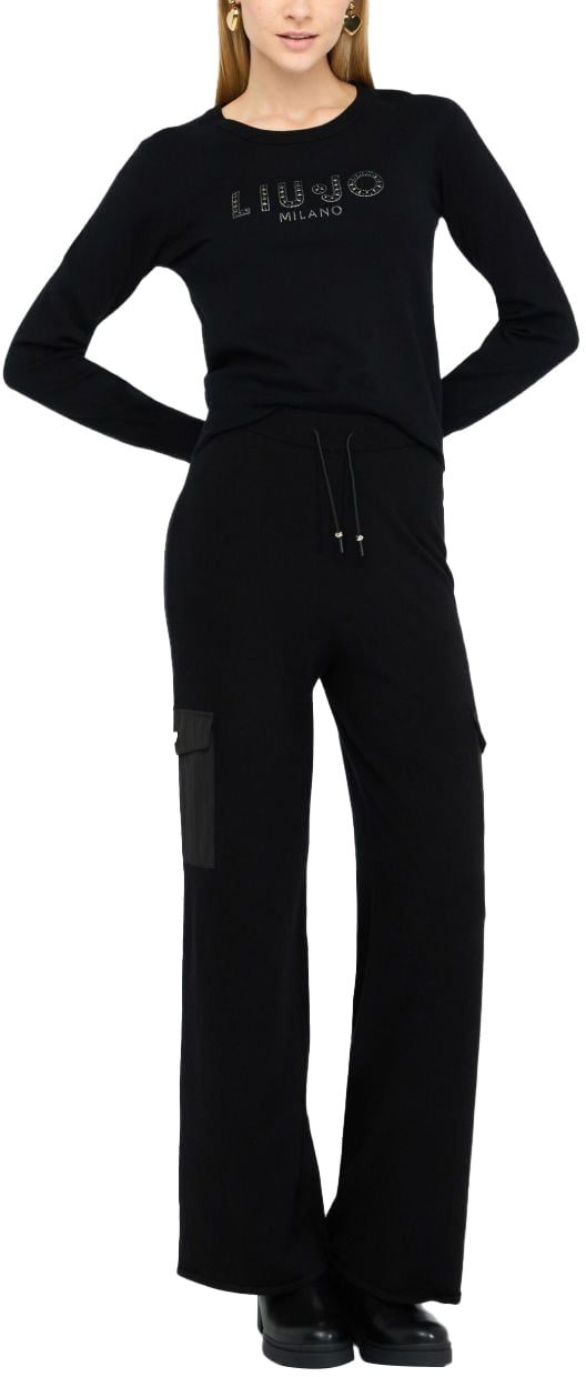 Liu Jo Trousers Black Zwart