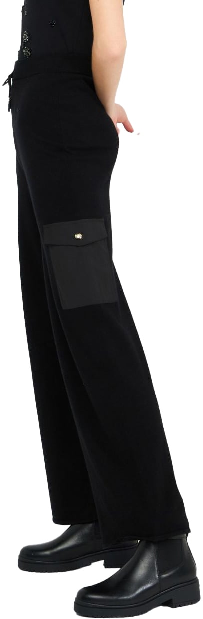 Liu Jo Trousers Black Zwart