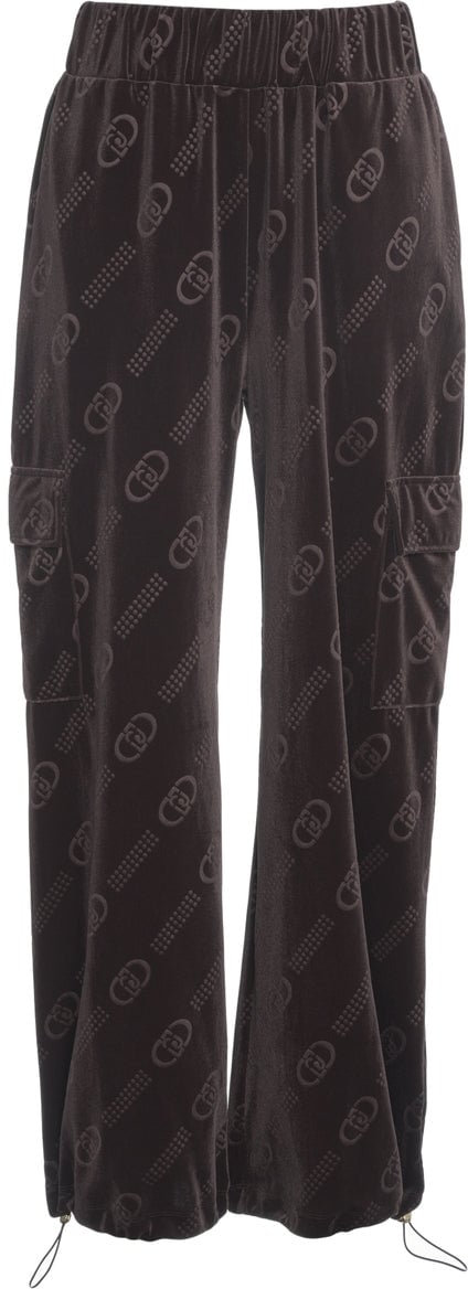 Liu Jo Cargo pants with logo detail Bruin
